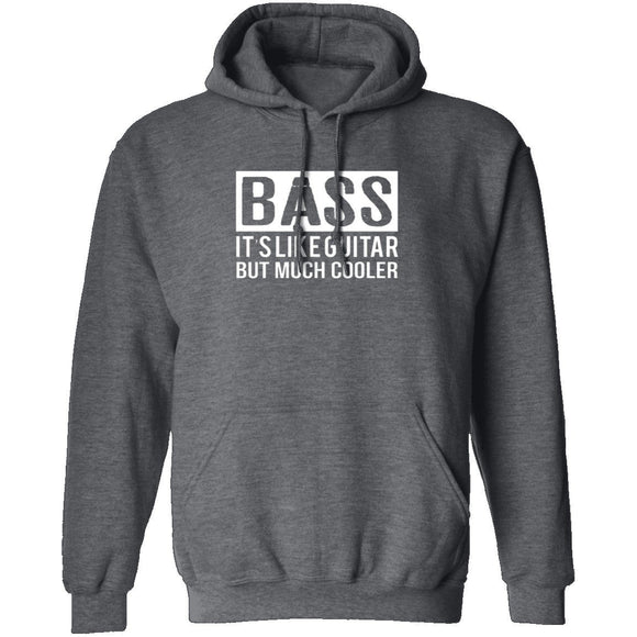 Bass Is Much Cooler T-Shirt CustomCat