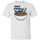 Bats are not Food T-Shirt CustomCat