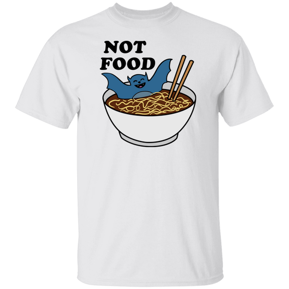 Bats are not Food T-Shirt CustomCat
