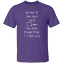 Be Nice To Your Florist T-Shirt CustomCat