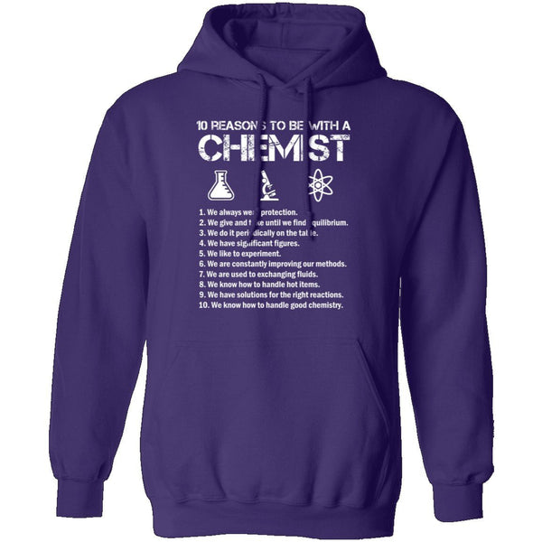 Be With a Chemist T-Shirt CustomCat