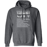 Be With a Therapist T-Shirt CustomCat