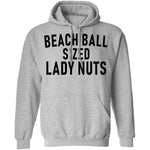 Beach Ball SIzed Lady Nuts T-Shirt CustomCat
