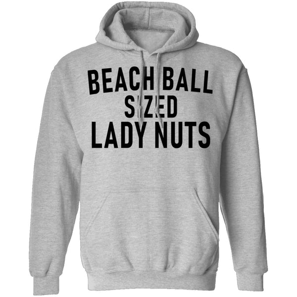 Beach Ball SIzed Lady Nuts T-Shirt CustomCat