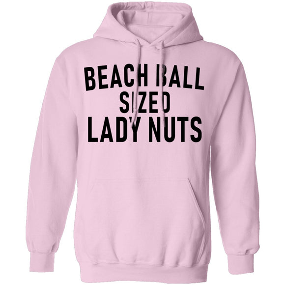 Beach Ball SIzed Lady Nuts T-Shirt CustomCat