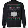 Beard Ride Ugly Christmas Sweater CustomCat