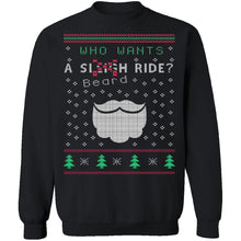 Beard Ride Ugly Christmas Sweater