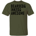 Bearded ' Inked ' Awesome T-Shirt CustomCat