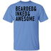 Bearded ' Inked ' Awesome T-Shirt CustomCat