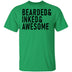 Bearded ' Inked ' Awesome T-Shirt CustomCat