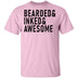 Bearded ' Inked ' Awesome T-Shirt CustomCat