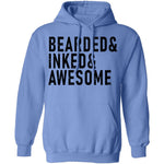 Bearded ' Inked ' Awesome T-Shirt CustomCat