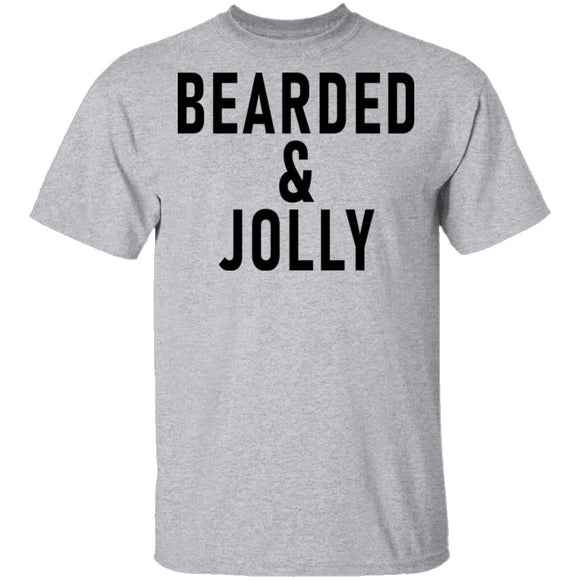Bearded ' Jolly T-Shirt CustomCat