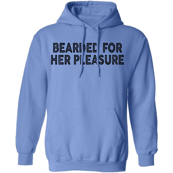 Bearded For Her Pleasure T-Shirt CustomCat