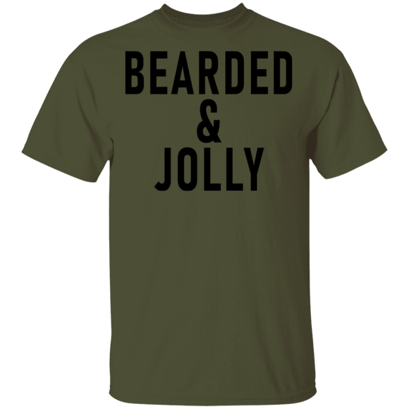Bearded ' Jolly T-Shirt CustomCat