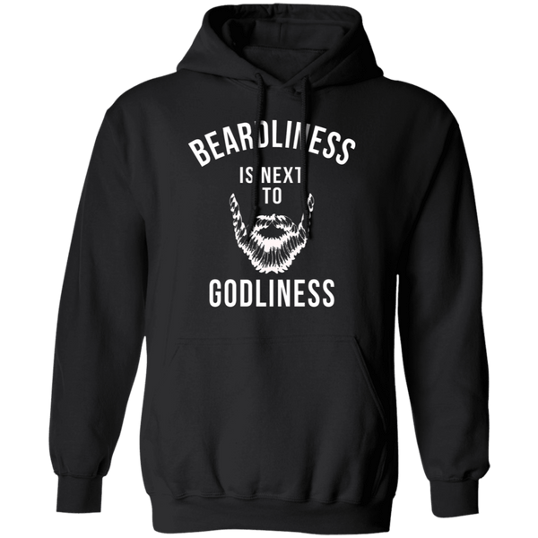 Beardliness Is Next To Godliness T-Shirt CustomCat