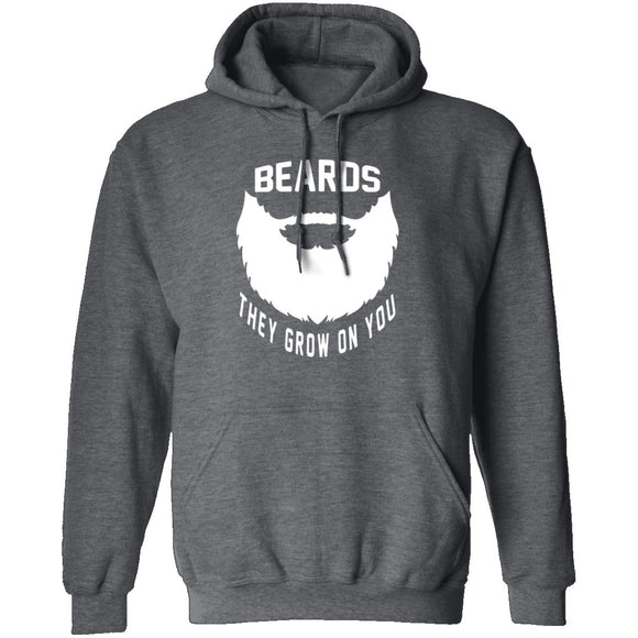 Beards They Grow On You T-Shirt CustomCat