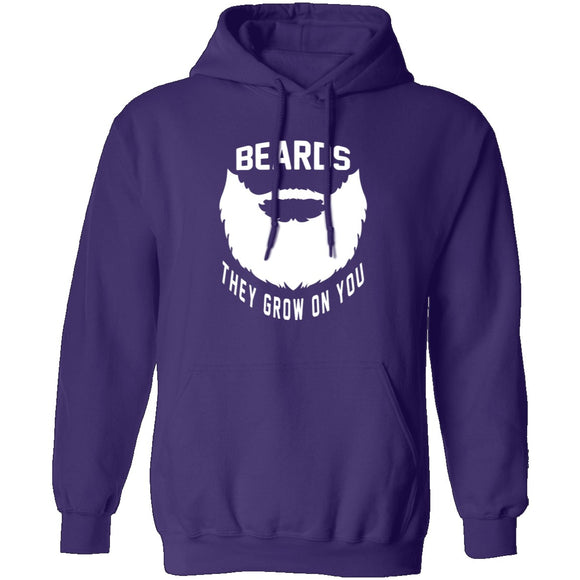 Beards They Grow On You T-Shirt CustomCat