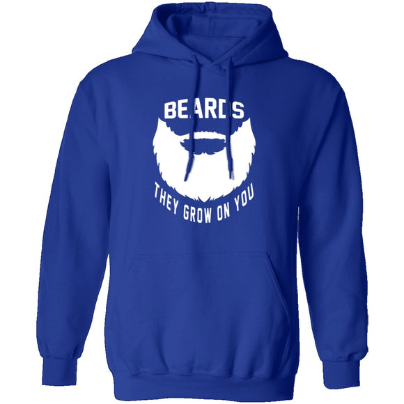 Beards They Grow On You T-Shirt CustomCat