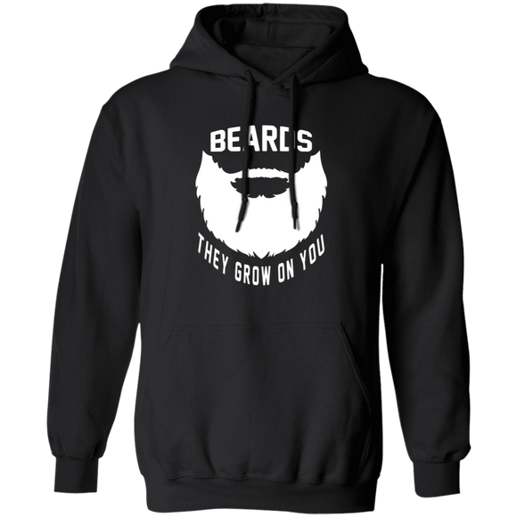 Beards They Grow On You T-Shirt CustomCat