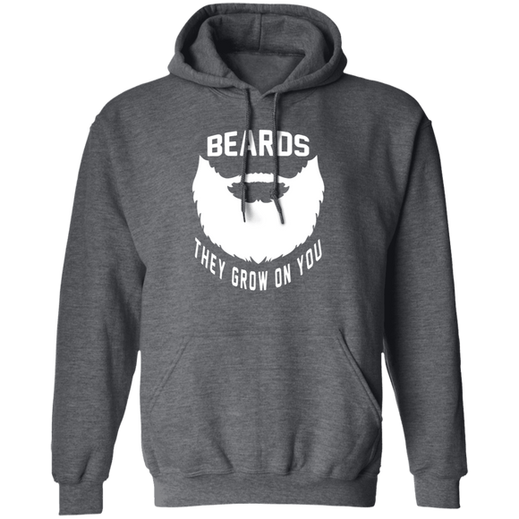 Beards They Grow On You T-Shirt CustomCat