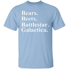 Bears Beets Battlestar Galactica T-Shirt