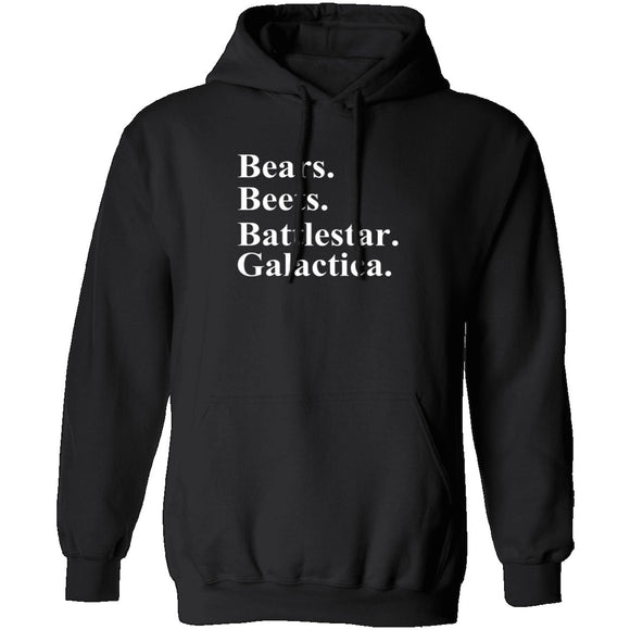 Bears Beets Battlestar Galactica T-Shirt CustomCat