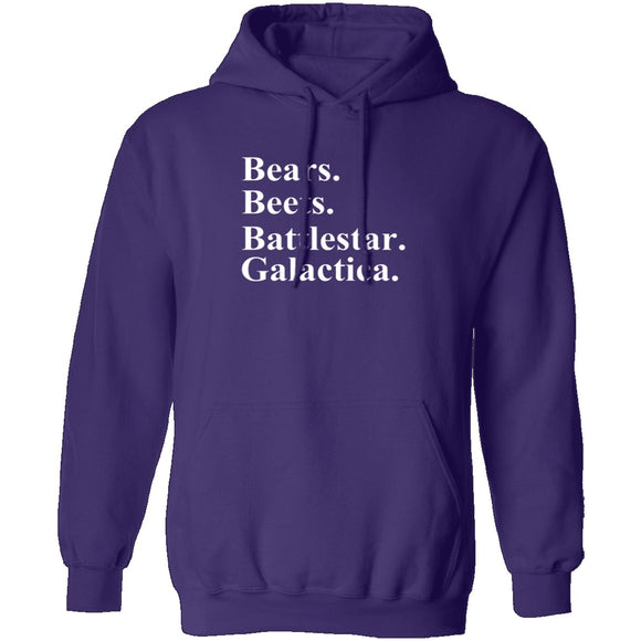 Bears Beets Battlestar Galactica T-Shirt CustomCat