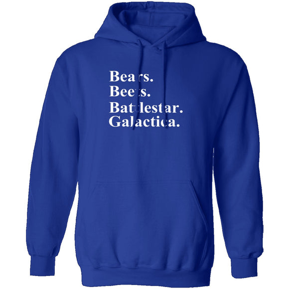 Bears Beets Battlestar Galactica T-Shirt CustomCat