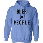 Beer Greater than People T-Shirt CustomCat