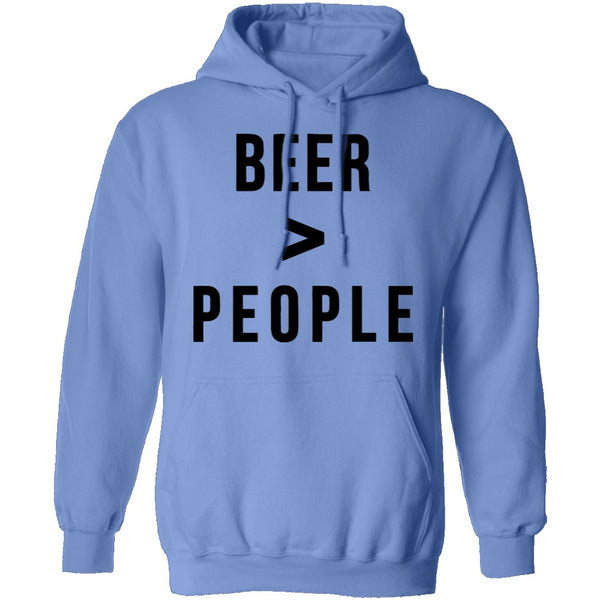 Beer Greater than People T-Shirt CustomCat
