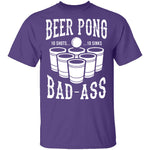 Beer Pong Badass T-Shirt CustomCat
