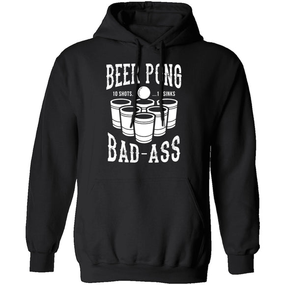Beer Pong Badass T-Shirt CustomCat