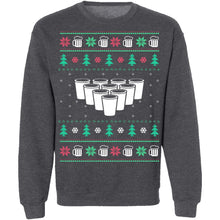 Beer Pong Ugly Christmas Sweater