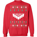 Beer Pong Ugly Christmas Sweater CustomCat