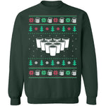 Beer Pong Ugly Christmas Sweater CustomCat