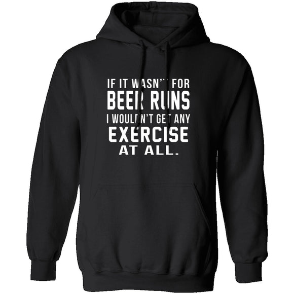 Beer Runs T-Shirt CustomCat