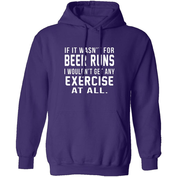 Beer Runs T-Shirt CustomCat