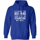 Beer Runs T-Shirt CustomCat