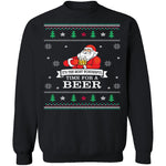 Beer Ugly Christmas Sweater CustomCat