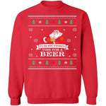 Beer Ugly Christmas Sweater CustomCat