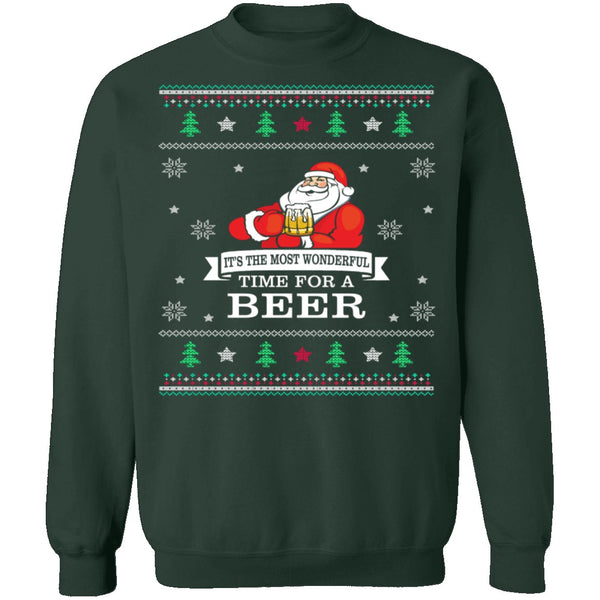 Beer Ugly Christmas Sweater CustomCat