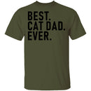 Best Cat Dad Ever T-Shirt CustomCat