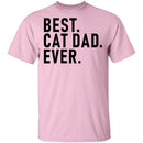 Best Cat Dad Ever T-Shirt CustomCat