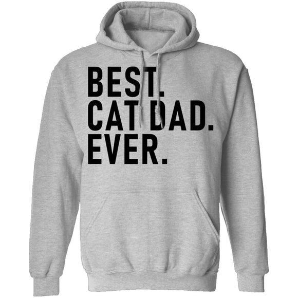 Best Cat Dad Ever T-Shirt CustomCat