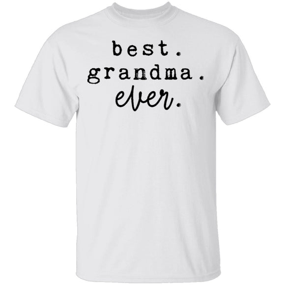 Best Grandma Ever T-Shirt CustomCat