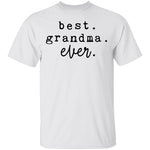 Best Grandma Ever T-Shirt CustomCat