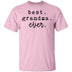 Best Grandma Ever T-Shirt CustomCat