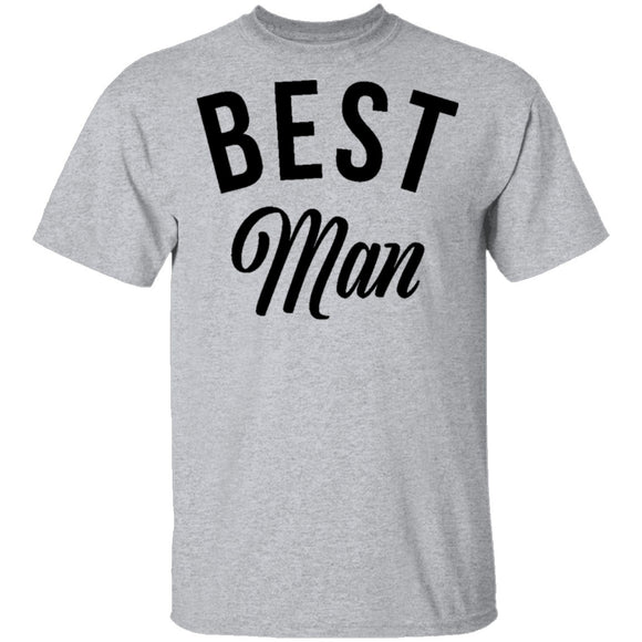 Best Man T-Shirt CustomCat
