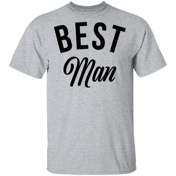 Best Man T-Shirt CustomCat
